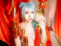 [Cosplay] Aokotan - Miku china dress