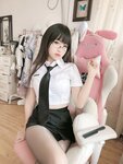 [Cosplay] miko酱ww miko 黑丝01