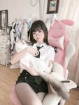 [Cosplay] miko酱ww miko 黑丝01