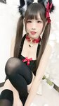 [Cosplay] miko酱ww miko 黑丝01