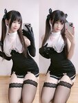 [Cosplay] miko酱ww miko 黑丝01
