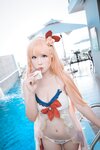 [Cosplay] Liunian 流年不停 - Pekolim swimwear 佩可莉姆泳装