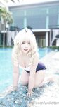 [Cosplay] Aokotan - Barbara swimsuit