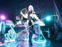 [Cosplay] 鹿八岁 赛博朋克 边缘行者 露西