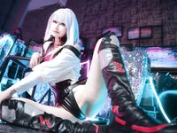 [Cosplay] 鹿八岁 赛博朋克 边缘行者 露西