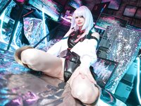 [Cosplay] 鹿八岁 赛博朋克 边缘行者 露西