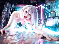 [Cosplay] 鹿八岁 赛博朋克 边缘行者 露西