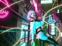 [Cosplay] 鹿八岁 赛博朋克 边缘行者 露西
