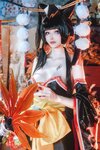 [Cosplay] 鹿八岁 死或生 女天狗