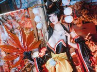 [Cosplay] 鹿八岁 死或生 女天狗