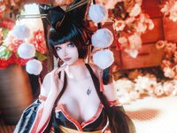 [Cosplay] 鹿八岁 死或生 女天狗