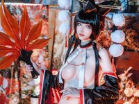 [Cosplay] 鹿八岁 死或生 女天狗