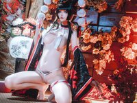 [Cosplay] 鹿八岁 死或生 女天狗