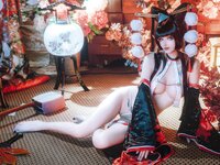 [Cosplay] 鹿八岁 死或生 女天狗