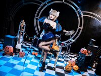[Cosplay] Xiaoyao 小瑶幺幺 - Lynette Halloween Edition 琳妮特万圣节版
