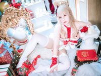 [Cosplay] 虎森森 圣诞精灵