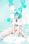 [Cosplay] Nyako 喵子 - Hatsune White Rabbit 初音白兔
