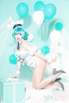 [Cosplay] Nyako 喵子 - Hatsune White Rabbit 初音白兔