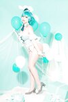 [Cosplay] Nyako 喵子 - Hatsune White Rabbit 初音白兔
