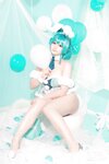 [Cosplay] Nyako 喵子 - Hatsune White Rabbit 初音白兔