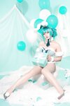 [Cosplay] Nyako 喵子 - Hatsune White Rabbit 初音白兔