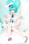 [Cosplay] Nyako 喵子 - Hatsune White Rabbit 初音白兔