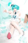 [Cosplay] Nyako 喵子 - Hatsune White Rabbit 初音白兔