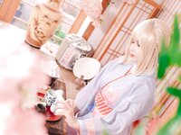 [Cosplay] Pyoncos - Saber Kimono