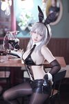 [Cosplay] Poi 刺青 & Hayako Hayabusa 隼隼子 - North Carolina + Washington Bunny Girl 碧蓝航线 北卡罗来纳+华盛顿 兔女郎