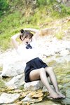 [Cosplay] Tina很妖孽呀 小溪体操服死库水JK