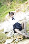 [Cosplay] Tina很妖孽呀 小溪体操服死库水JK