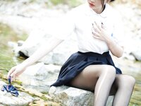 [Cosplay] Tina很妖孽呀 小溪体操服死库水JK