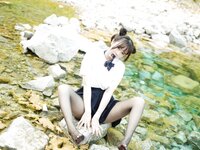 [Cosplay] Tina很妖孽呀 小溪体操服死库水JK