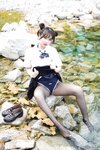 [Cosplay] Tina很妖孽呀 小溪体操服死库水JK