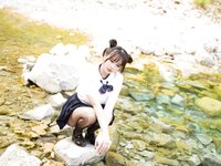[Cosplay] Tina很妖孽呀 小溪体操服死库水JK