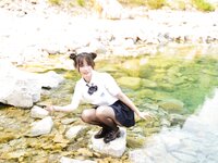 [Cosplay] Tina很妖孽呀 小溪体操服死库水JK