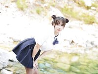 [Cosplay] Tina很妖孽呀 小溪体操服死库水JK