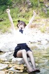 [Cosplay] Tina很妖孽呀 小溪体操服死库水JK