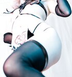 [Cosplay] Shenze Yongli 神沢永莉 - Halloween pink fur little devil 万圣节粉毛小恶魔