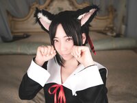 [Cosplay][COSMO☆] Mami Hoshino 星乃まみ - 星乃様は告らせたい～頭脳戦より色仕掛け戦～