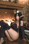 [Cosplay] 杏仁曲奇 黑兽 精灵女王