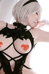 [Cosplay][HERESY] Ringo Mitsuki 林檎蜜紀 - りんごみつき妄想セクションvol.8 デカ尻クイコミ特化♥すけべアンドロイド化した過激すぎるニーアオー●マタ・２Bのコスプレ