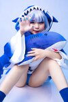 [Cosplay] Umeko J - Gawr Gura がうる・ぐら