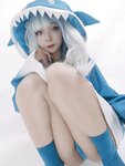 [Cosplay] Umeko J - Gawr Gura がうる・ぐら
