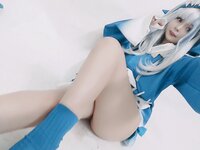[Cosplay] Umeko J - Gawr Gura がうる・ぐら