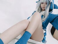 [Cosplay] Umeko J - Gawr Gura がうる・ぐら