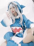 [Cosplay] Umeko J - Gawr Gura がうる・ぐら