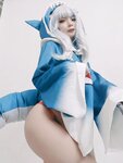 [Cosplay] Umeko J - Gawr Gura がうる・ぐら