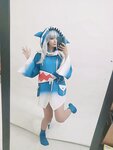 [Cosplay] Umeko J - Gawr Gura がうる・ぐら