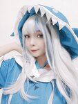[Cosplay] Umeko J - Gawr Gura がうる・ぐら